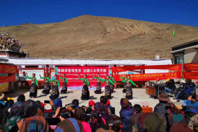 西藏萨迦县做好驻村“新答卷” 书写乡村振兴 “新篇章”