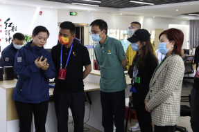 西藏山南市琼结县宣传系统赴襄阳考察学习“两个中心”建设运营工作
