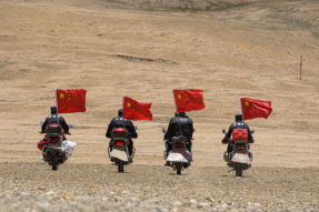 西藏萨嘎县昌果边境派出所里的“红与黑”