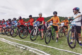 西藏自治区运动会山地自行车越野赛落幕
